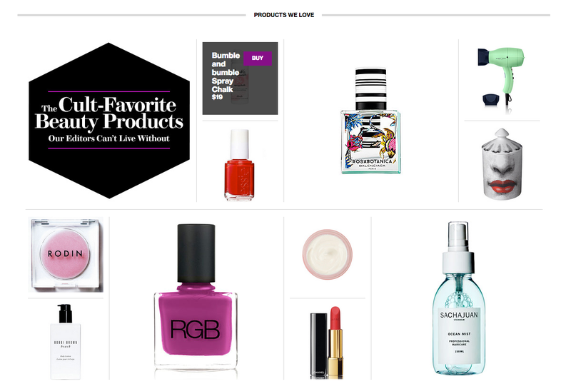 Illustration for article titled Glamour's New Beauty Website: Buy This and Be Pretty